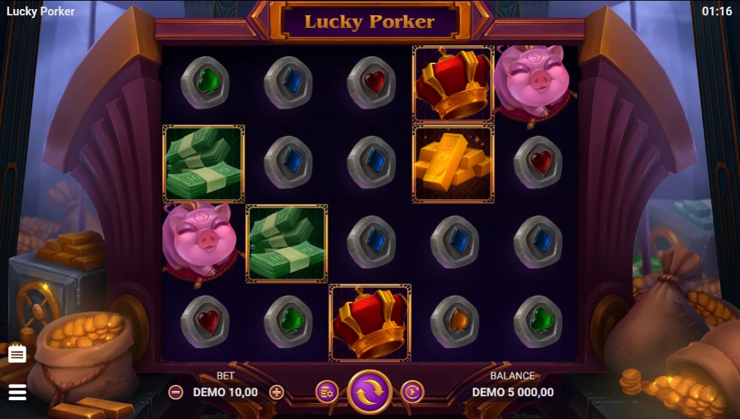 Get Lucky with Lucky Porker: A Fun and Rewarding Online Casino Slot Game