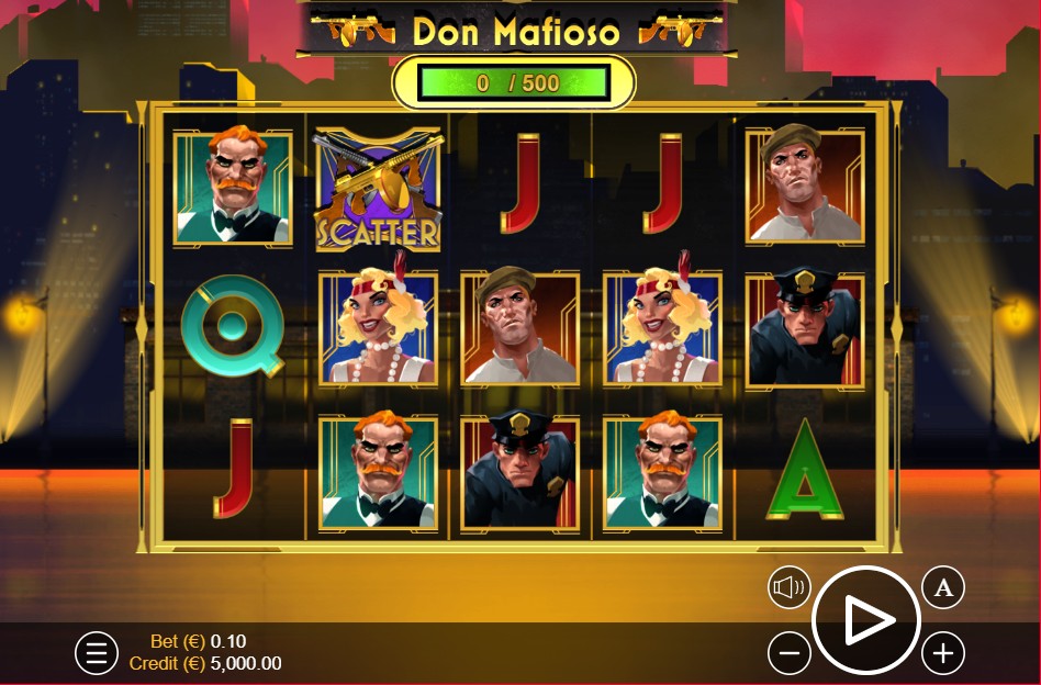 Don Mafioso Online Casino Slot Game