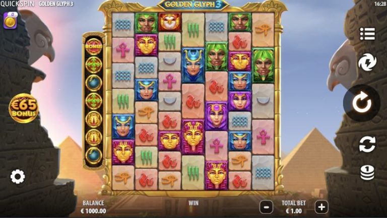 Golden Glyph 3: The Ultimate Online Casino Slot Game
