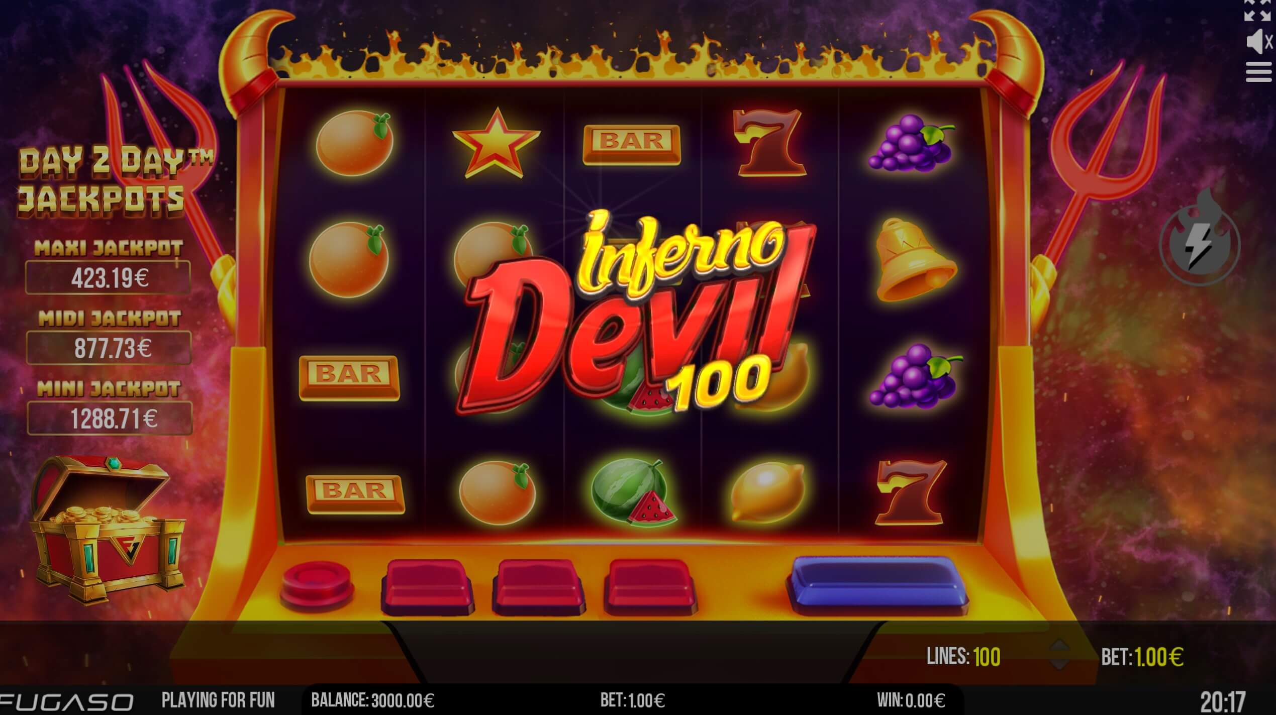 Inferno Devil 100: A Thrilling Online Casino Slot Game Guide